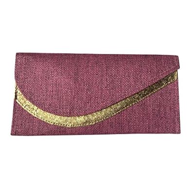 Needles n Drapes Jute Clutch