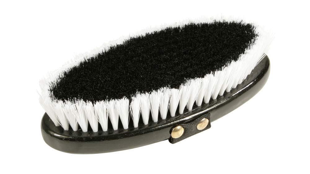 PFIFF 100720 Brush Cleaning Tool with Plastic Brushes and Hand Strap, Black