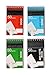 Personal Mini Notebooks, 3x5-Inch, College Ruled, White, 50 Pages per, Pack of 4 Colors: Black, Blue, Green, Red from Northland Wholesale. (2-Pack, 8 Mini-Notebooks)