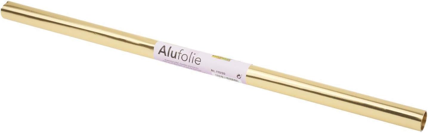 folia 110/20 Aluminium Craft Film (W) 500 x (L) 780 mm Gold