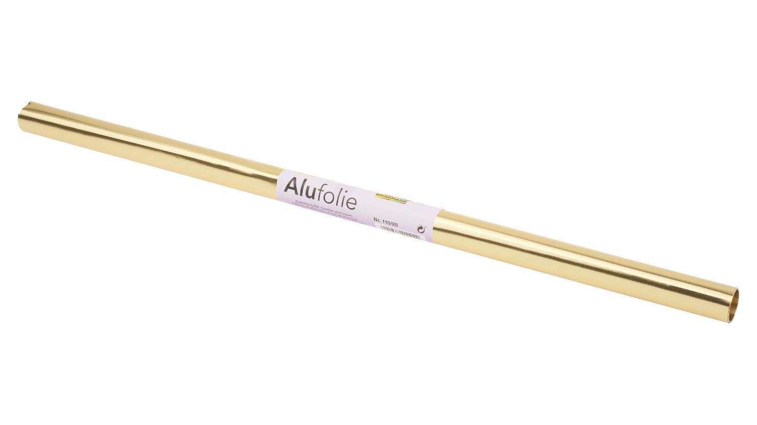 folia 110/20 Aluminium Craft Film (W) 500 x (L) 780 mm Gold