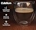 Espresso Coffee Cups, Double Wall Thermo Insulated Shot Glasses, Espresso Mugs, Set of 4