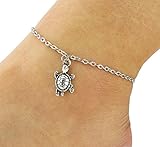 Hosaire Anklet Cute Animal Turtle Pendant Anklet Bracelet Wedding Sandal Beach Barefoot Foot Jewelry