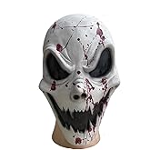 Zatibvy Halloween Devil Bucktooth Gloomy Mask With Elastic Band Latex Terror Ghost Masks Scary Costume Cosplay Props