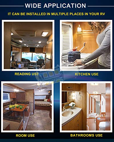 5 Qoope+5+3000K+Replacement+Interior+Lighting