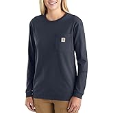 Carhartt Women's 103244 Women's WK126 Workwear Pocket Long Sleeve T-Shirt