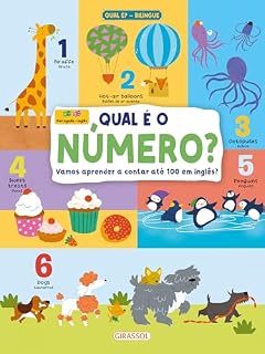 Livro Qual é o número? - Vamos aprender a contar até 100 em inglês? (Qual é? Bilíngue)