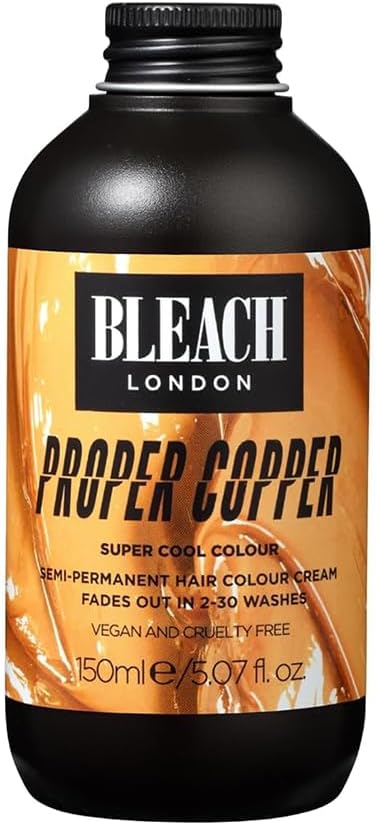 Bleach London Proper Copper Semi-Permanent Hair Colour 150ml Vegan Cruelty Free
