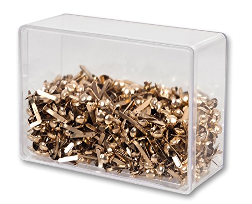 Victory Office Paper Fasteners Brass-Plated, 17/7Â mm 1000 StÃ¼ck vermessingt