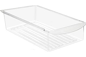 IHOUMEX 240530811 Refrigerator Drawer 15.4Width x 11.7Depth Replaces AP3960009, 240530813, 1194815, 240354201 Meat Pan Crisper Bin Compatible with Frigidaire (Not the larger part:240342830 16.5"x17.2")