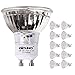 DiCUNO GU10 LED Bulbs 5W Daylight White 6000K, 500lm, 120 Degree Beam Angle, Spotlight, 50W Halogen Bulbs Equivalent, Non-dimmable MR16 LED Light, 10-Pack