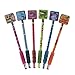 Raymond Geddes Scent-Sibles Carnival Scented Erasers' Wheel (Pack of 24)