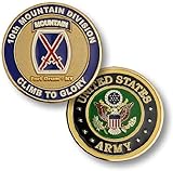 Fort Drum - 10th Mountain Division Challenge Coin