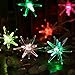 Lyhope 20 LED Battery String Starburst Lights, Multicolor