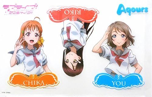Amazon ラブライブ サンシャイン ビッグウォールステッカー 2年生 アニメ 萌えグッズ 通販