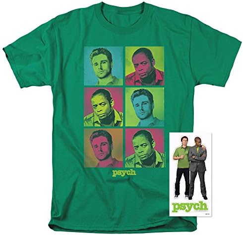 PopfunkClassic Psych Pop Art Shawn & Gus TV Show T Shirt & Stickers