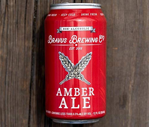 Bravus Non-Alcoholic Amber Ale - 12 Fl Oz | Pack of 6