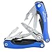 Booms Fishing L1 Fishing Pliers 13-in-1 Heavy Duty Multi-Tools with Nylon Sheath and Coiled Lanyard, 6.7-Inches, Blue