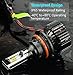 JDM ASTAR G4 AEC Chips 5202 All-in-One LED Fog Light Bulbs, Xenon White