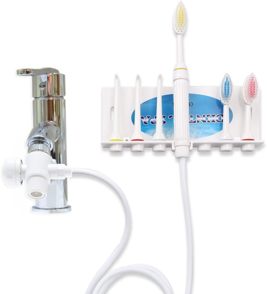 YYS Water Jet Oral Irrigator Flosser Dental SPA Tooth Care Whiten Cleaner Set