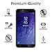 Samsung Galaxy J4 2018 Screen Protector, AOLANDER [Full Screen Coverage] [HD Clear] [Easy Installation] [Anti-Fingerprint] [Bubble Free] Tempered Glass Screen Protector for Samsung Galaxy J4 (Black)