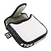 Craftsman Golf Black with White Stripes Square Mallet Putter Cover For Odyssey PGX Taylormade Spider Putter (Square Mallet Cover)