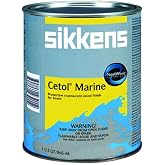 Sikkens IVA300QT Interlux Cetol Marine - Quart,1 Pack | Satin finish, dark amber appearance, clear translucent protectant coating for interior and exterior woods