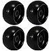 2 Sets of 2 Plastic Lawnmower Deck Wheels for Snapper, Simplicity, Snapper Pro, & Ferris 1500 Series 1714760