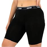 Woxer Womens Boxers - Biker 9" Boy Shorts Underwear for Women, Modal Boxer Briefs, Chafe Free, Womens Underwear