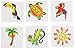 Fun Express Tropical Tattoos (6 Dozen) - Bulk