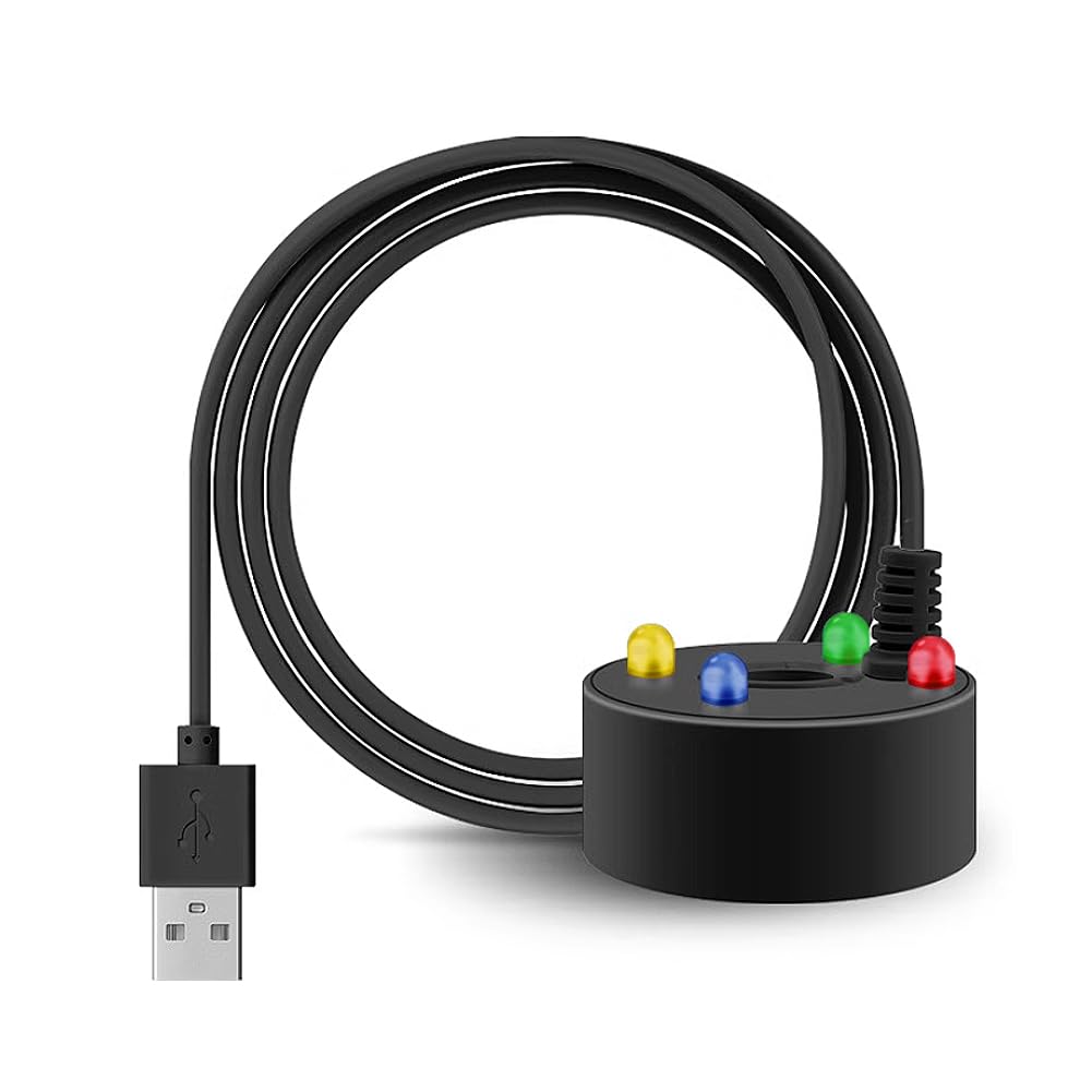 5V Ultrasonic Mist Maker Fogger, LED Light Fish Reptile Tank Mister Fogger Fountain Pond Air Humidifier Atomizer(USB)