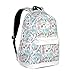 Anti Theft Backpack for Women, JOYELIFE Lightweight Water Resistant Canvas Laptop Bag for College School Backpack Daypack Fits Under 15.6 Inch Laptop Tablet