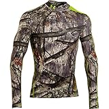 Under Armour 1248043 Men's ColdGear Infrared Scent Control Evo Mock