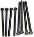 INNO Long Bolt Kit for Vehicles with Larger Factory Crossbars , Black