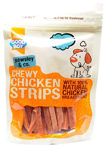 Good Boy Dog Treats (Chewy Chicken Strips 3 x 100g)
