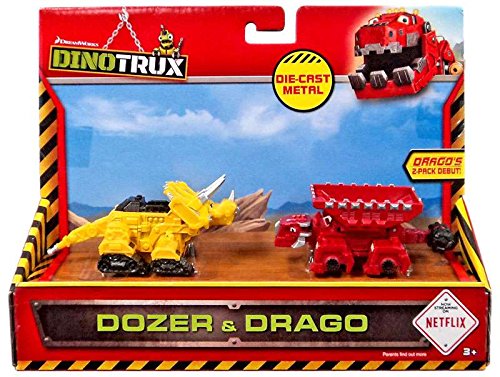 Dinotrux Dozer & Drago Figure 2-Pack