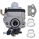 Hilom Carburetor for Troy-BILT Gas Trimmer TB26TB TB475SS TB490BC TB425CS 753-04745 753-04296 MTD MP425 MP426CS MP475 753-1225 Ryobi 650R 825R 875R 890R Yardman Bolen Carb