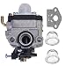 Hilom Carburetor for Troy-BILT Gas Trimmer TB26TB TB475SS TB490BC TB425CS 753-04745 753-04296 MTD MP425 MP426CS MP475 753-1225 Ryobi 650R 825R 875R 890R Yardman Bolen Carb