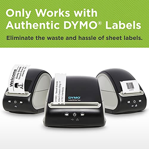 DYMO LabelWriter 5XL Label Printer, Automatic Label Recognition, Prints