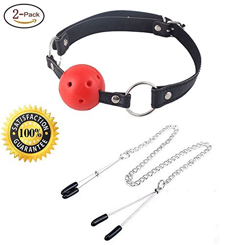 Massage metal adjustable clips & open breathable le…