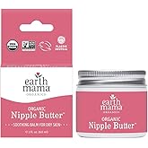 Earth Mama Organic Nipple Butter for Breastfeeding and Dry Skin, 2-Ounce