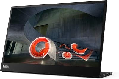 Lenovo ThinkVision M14 Full HD IPS USB-C Portable Mobile Monitor 14 Inch