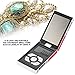 Digital Pocket Scale, 200g/0.01g Portable High Precision Jewelry Weight Electronic Digital Scale Gram Mini Scale Portable Weighting LCD Display, for Jewellery, Drug, Coffee