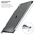 Poetic iPad Pro 9.7 Case, Stylish Thin TPU Case - [Keyboard Compatible][Pencil Holder] for iPad Pro 9.7 with Pencil Holder and Apple Smart Keyboard Compatibility Transparent Gray
