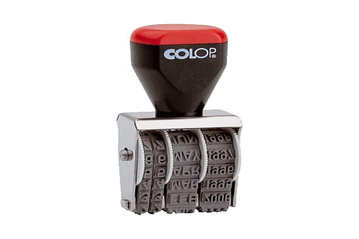 Colop 777322 - Manual Date Stamp Seal 0500 5mm FEC