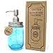 Smith's Mason Jars Rust Proof Lotion dispener & Soap Dispenser Perfect for The Kitchen or The Bathroom, Makes a Great Gift! (Cobalt Blue)