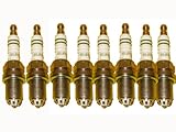 Porsche Cayenne S 03-06 Spark Plug Set of 8 FGR-6-KQE BOSCH OEM New 99917021890