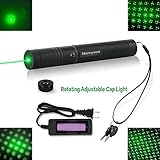 Tactical Green Hunting Rifle Scope Sight Laser Pen Demo Remote Pen Pointer Projector Travel Outdoor Flashlight LED Interactive Baton Funny Laser toy