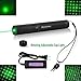 Tactical Green Hunting Rifle Scope Sight Laser Pen Demo Remote Pen Pointer Projector Travel Outdoor Flashlight LED Interactive Baton Funny Laser toy (Laser Pen)