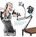 Luling Arts Microphone Stand,Heavy Duty Mic Stand Boom Arm Adjustable Suspension Scissor Mic Boom Arm Stands with 3/8